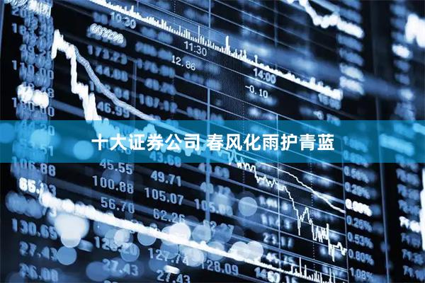 十大证券公司 春风化雨护青蓝